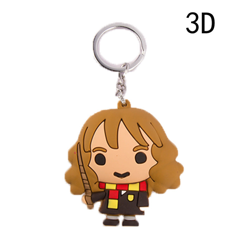 Harry 3D Keychain Pendant