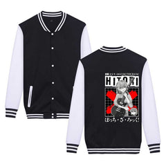 BOCCHI Anime Men's and Women's Baseball Jacket