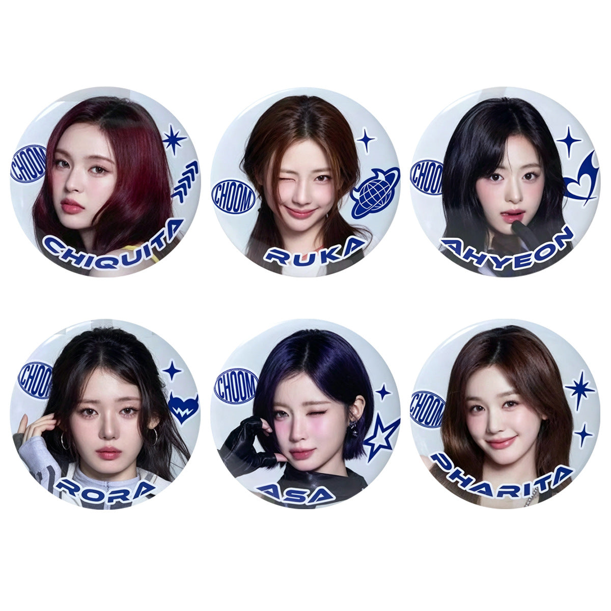 BM Japan Tour Badge Brooch Set