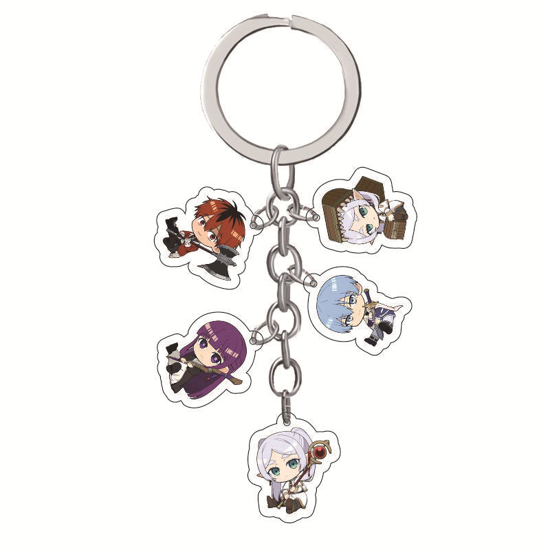 Trendy Anime Keychain Pendant