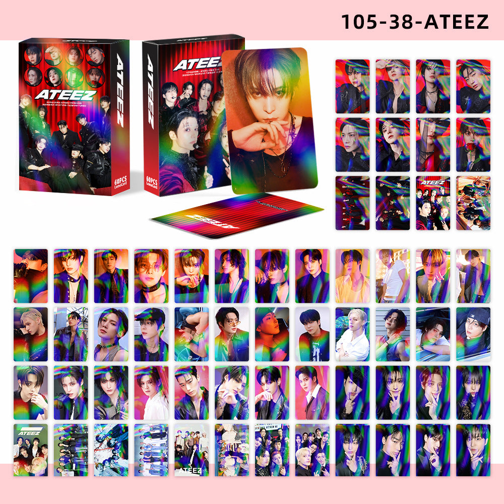60PCS GOLDEN HOUR Holographic Photocard