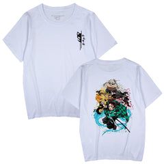 Unisex Trendy Anime Loose Round Neck T-shirt