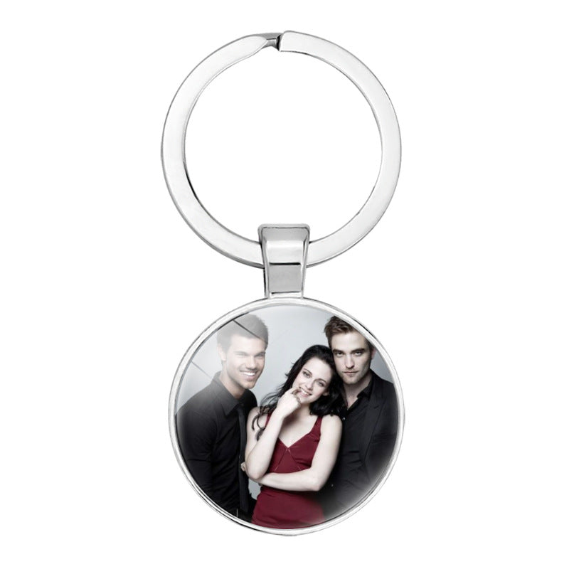 Twilight Gemstone Key Ring