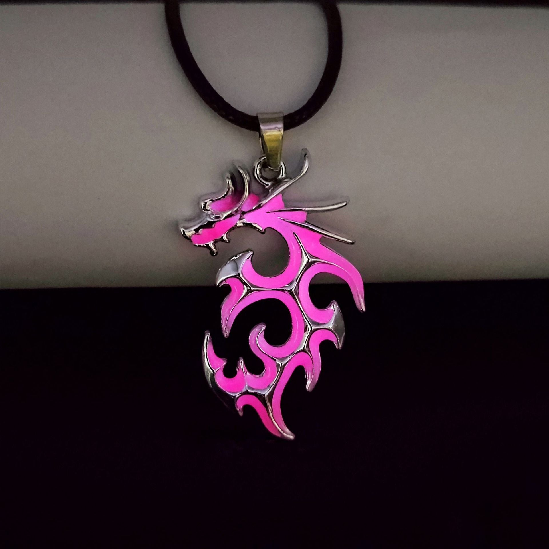 Trendy Luminous Flame Dragon Necklace