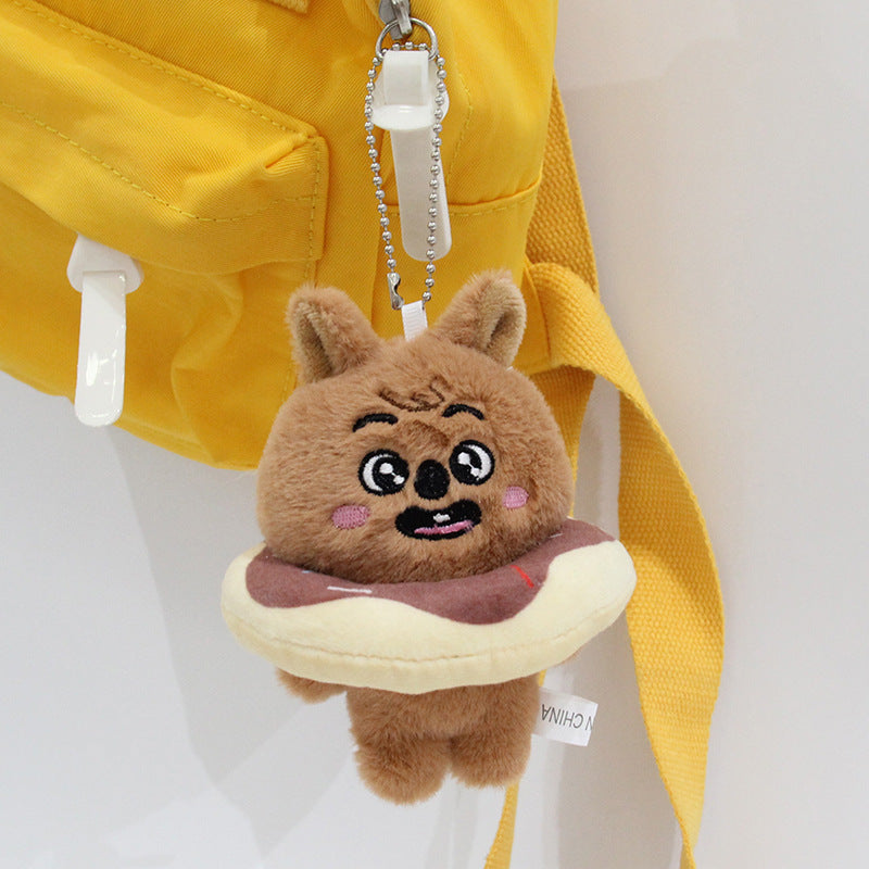 Creative KPOP Cartoon Donut Plush Toy Pendant