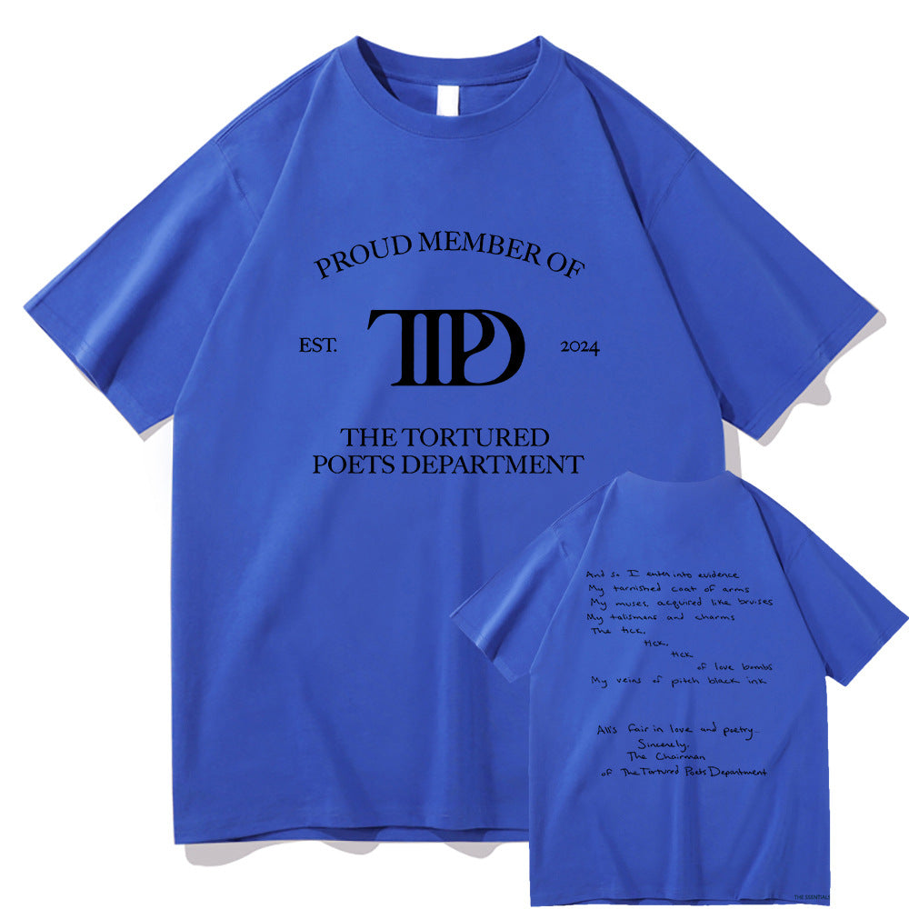 The Tortured Poets Department Pullover T-Shirt
