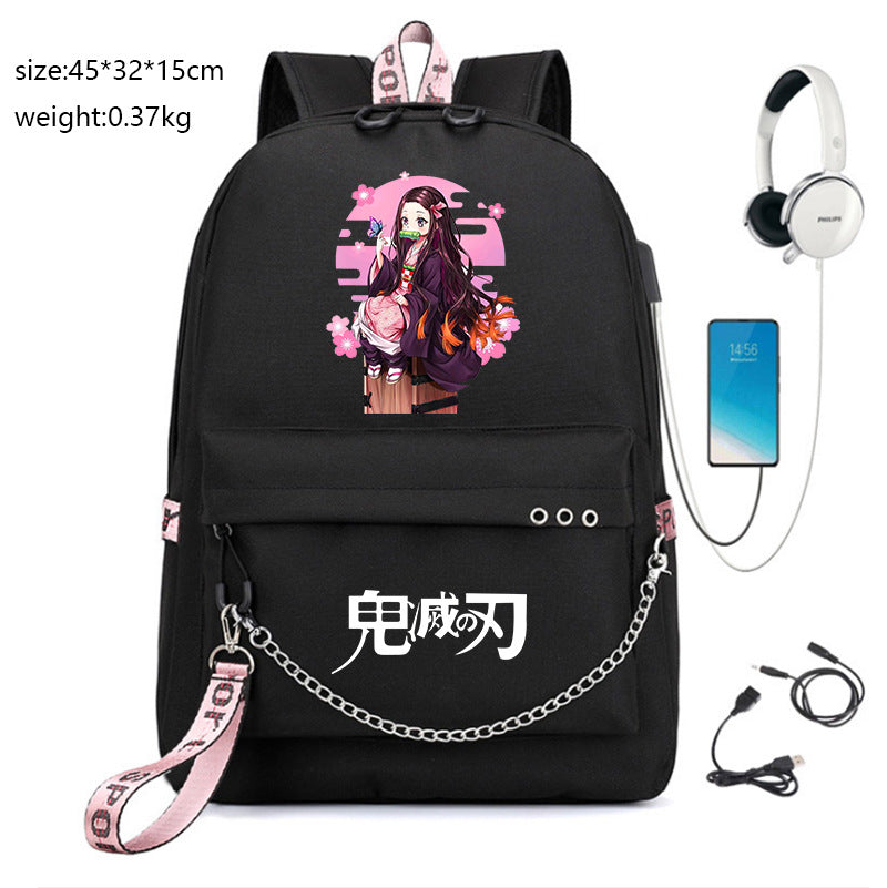 Cute Anime Large Capacity Backpack