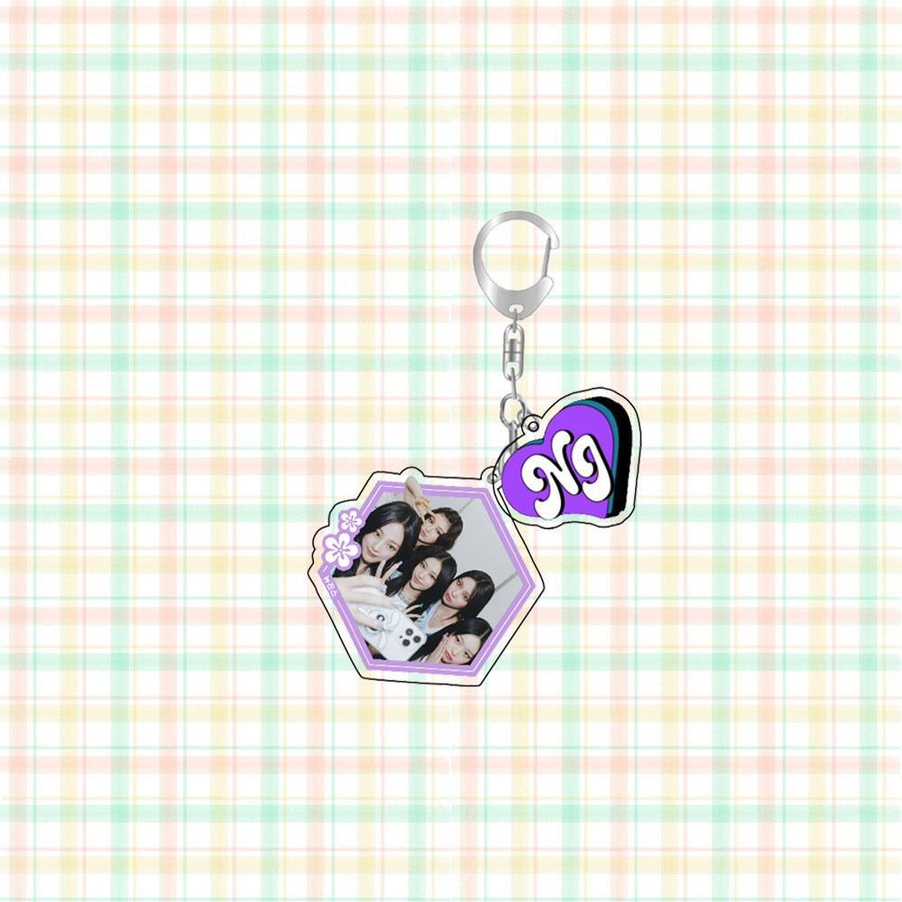 Hanni Key Chain NJZ DANIELLE HAERIN HANNI Keychain Bag Pendant – TTAesthetic