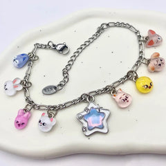 SKZ Doll Pendant Cute Bracelet