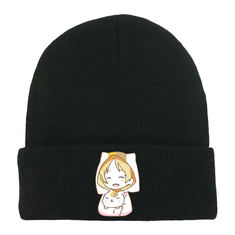 Winter Anime Printed Knitted Hat