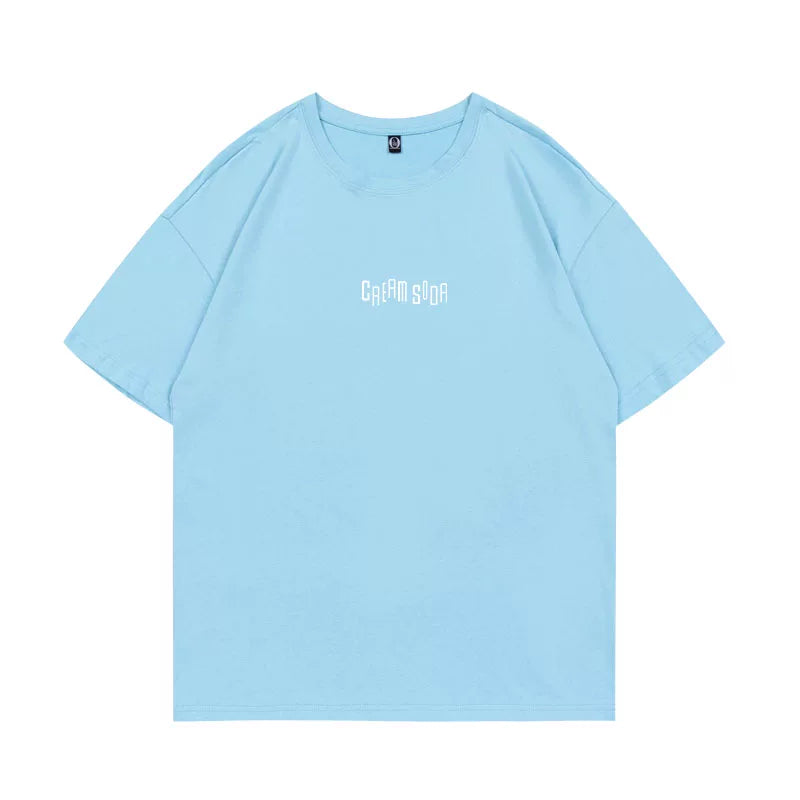 CREAM SODA Printed Short-sleeved T-shirt