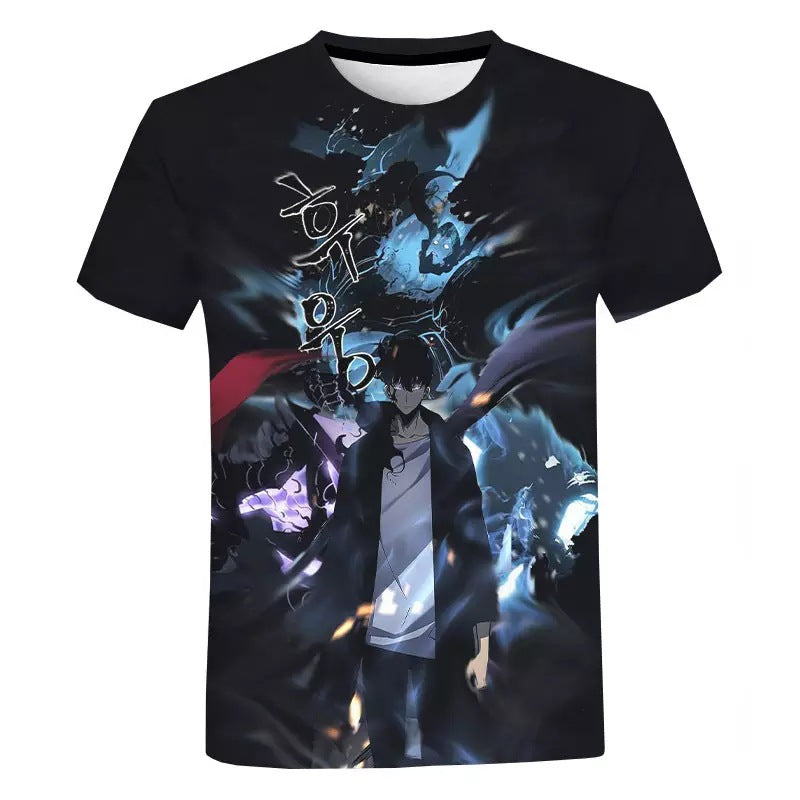 Men's Solo Leveling 3D Print T-shirt