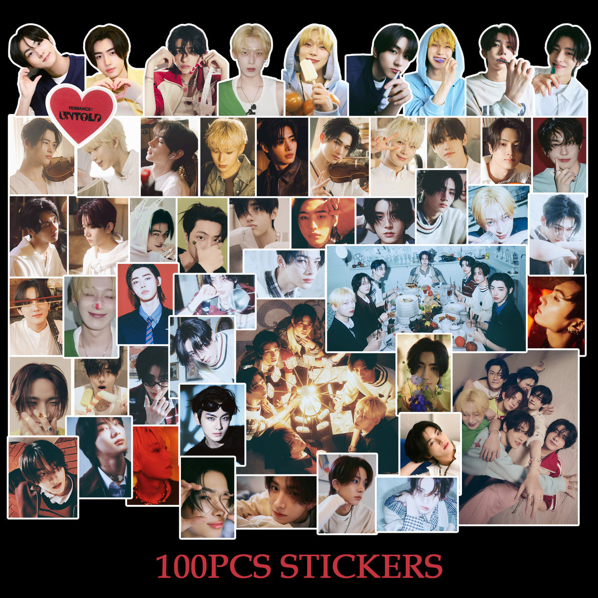 100PCS ROMANCE: UNTOLD Stickers