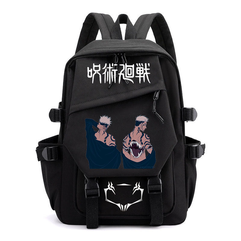 Casual Anime Pattern Printed Backpack