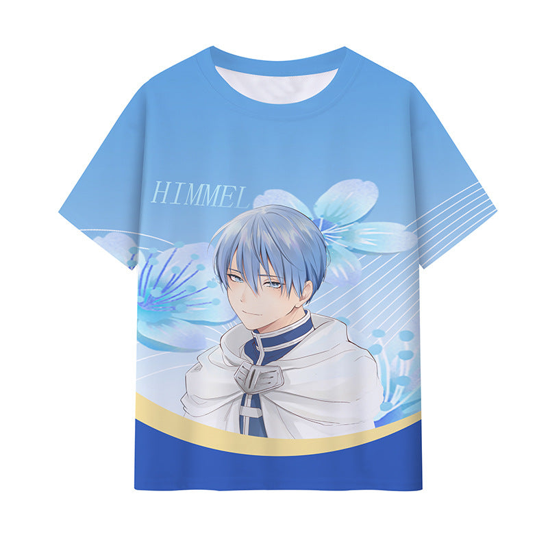 Cute Anime Digital Printed Short Sleeve T-Shirt