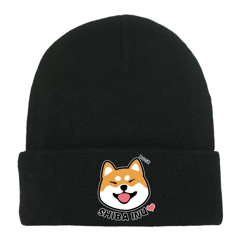 Winter Anime Printed Knitted Hat