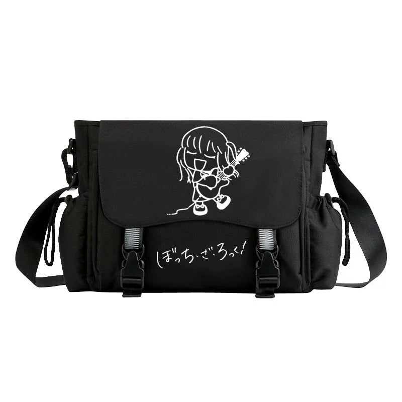 Bocchi Anime Messenger Backpack