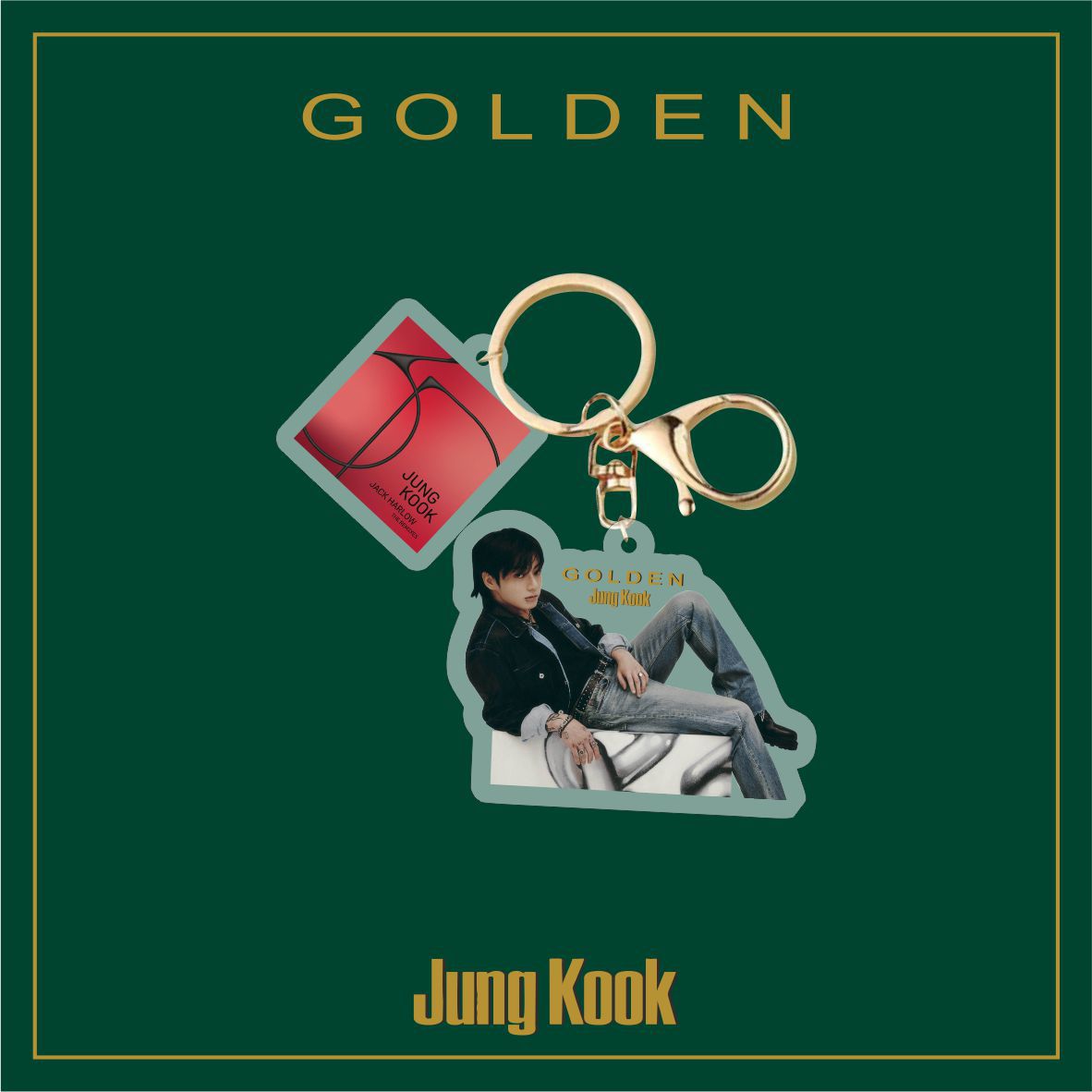 JK Album Acrylic Keychain Pendant