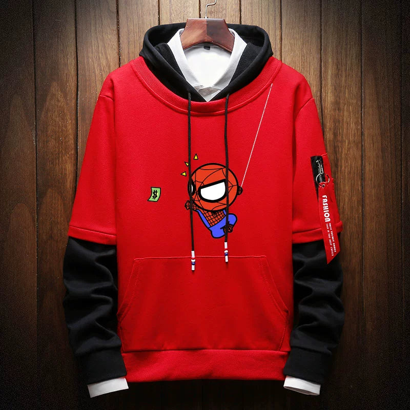 Unisex Spider Universe Cosplay Relaxed Hoodie