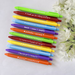 Lovely Quotes Print Neutral Pen Set