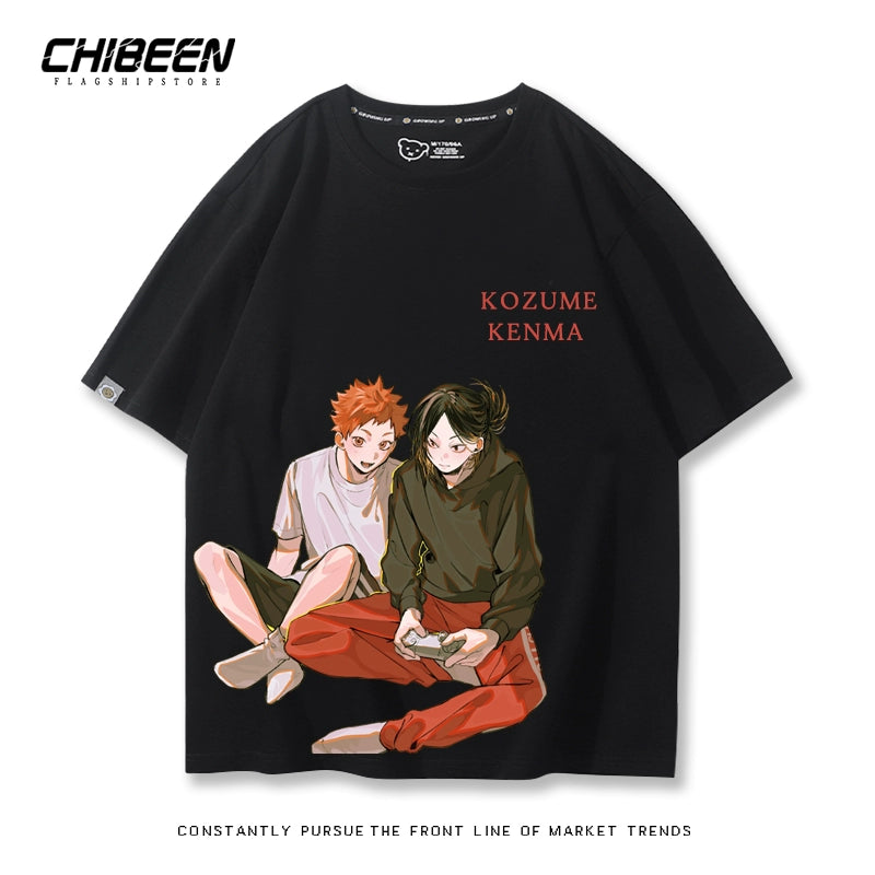 Kenma Graphic Print Short Sleeve T-Shirt