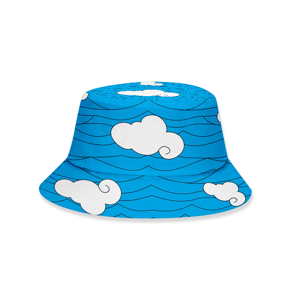 Chic Anime 3D Printed Bucket Hat