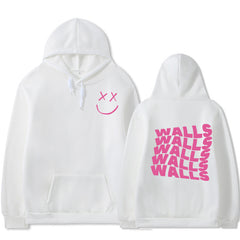 Unisex Louis Walls Print Casual Hoodie