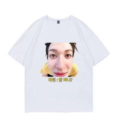 James Martin Keonho Funny Selfie Print T-shirt
