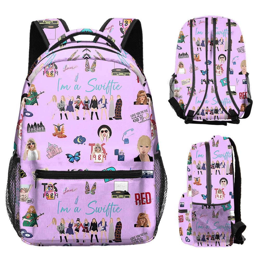 Children's Taylor Full Print School Backpack