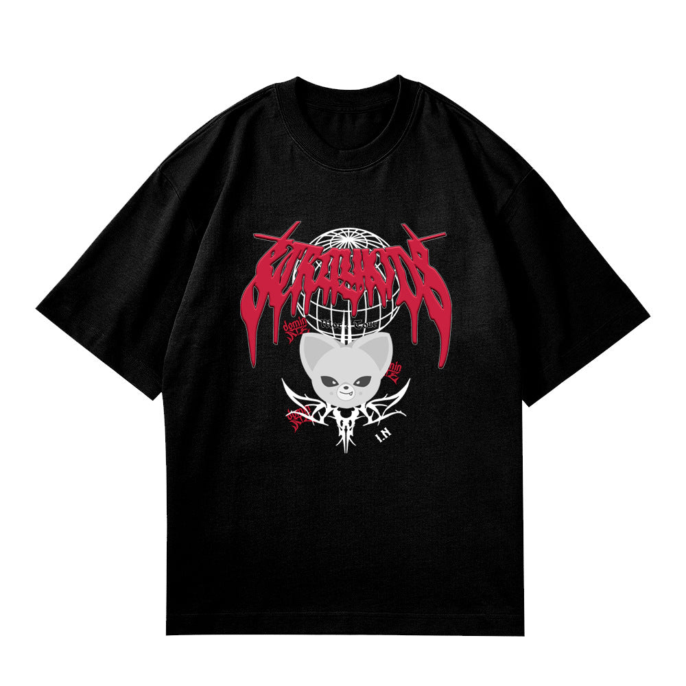 KPOP Evil Dominate Graphic Cotton T-shirt