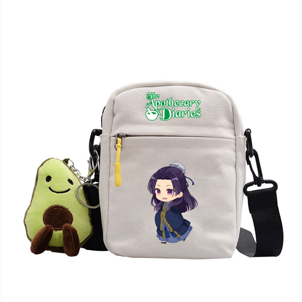 Versatile Anime Square Messenger Bag