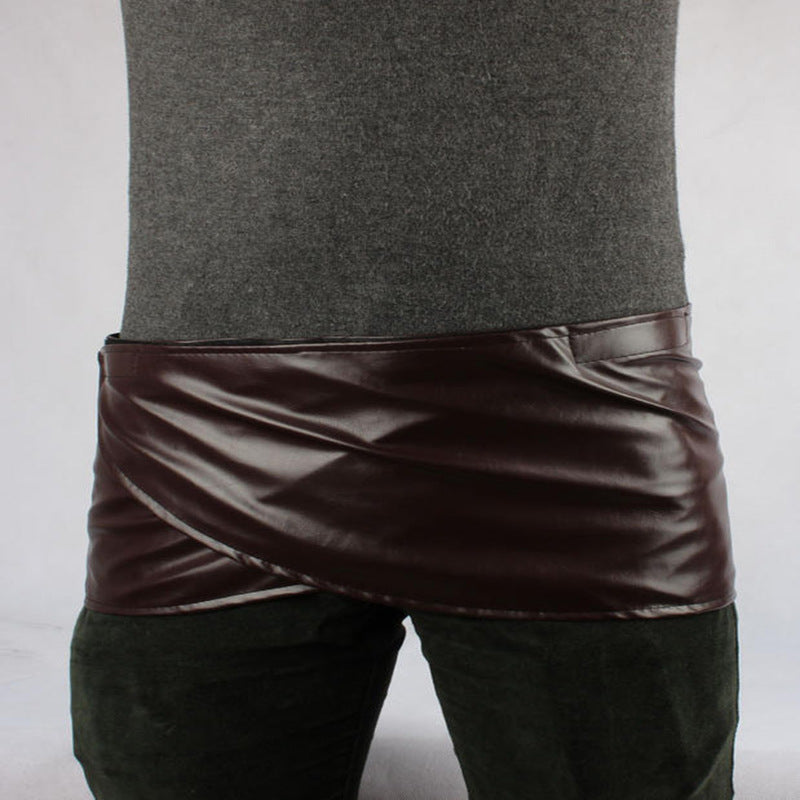 Women's Anime Cosplay Small Leather Skirt