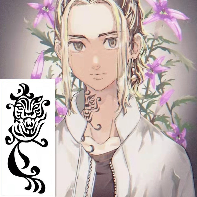 Mikey Anime COS Tattoo Stickers
