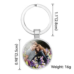 Twilight Gemstone Key Ring