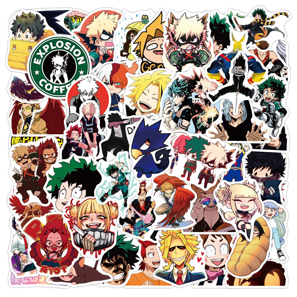 Anime Graffiti Waterproof Stickers