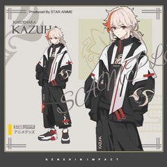 Casual Unisex Kazuha Jacket Cosplay Outwear