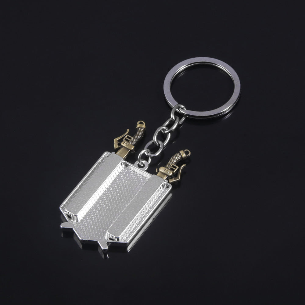 Anime Wings Logo Necklace Keychain