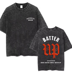Vintage Babymonster Batter Up Washed T-shirt