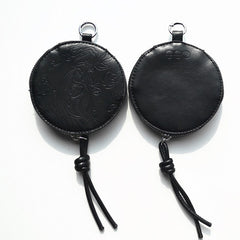 BANGTAN Round Leather Coin Bag