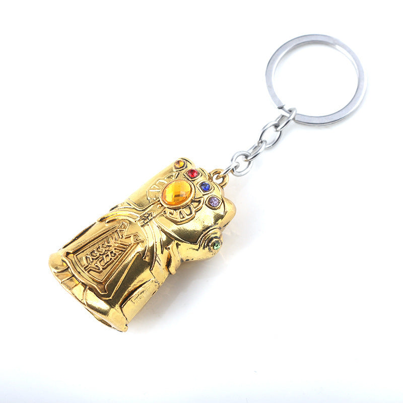 Thanos Infinity Gauntlet Keychain Pendant