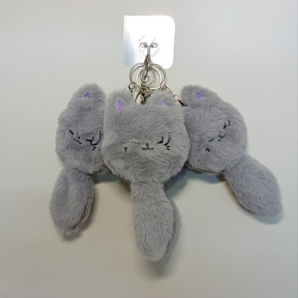 Cute Embroidered Plush Doll Keychain Pendant