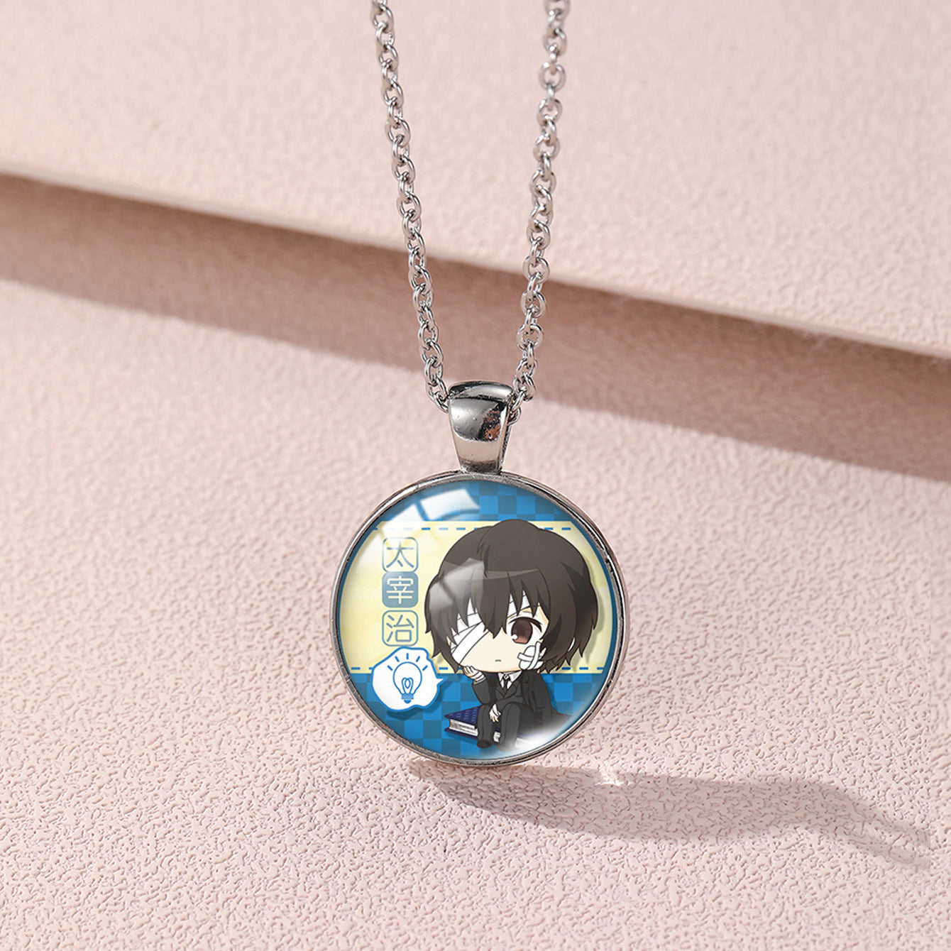 Anime Time Gem Necklace