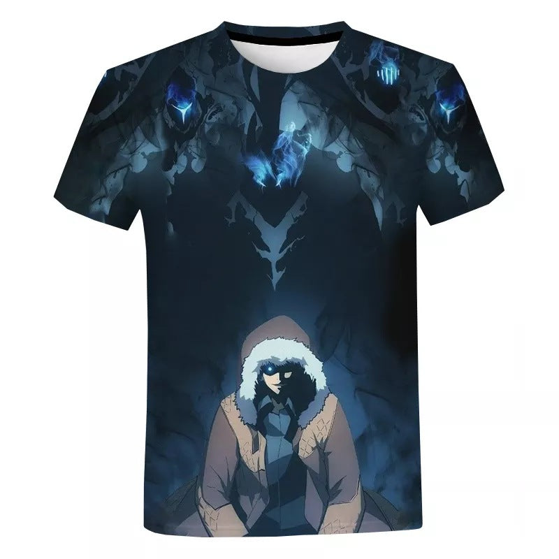 Men's Solo Leveling 3D Print T-shirt