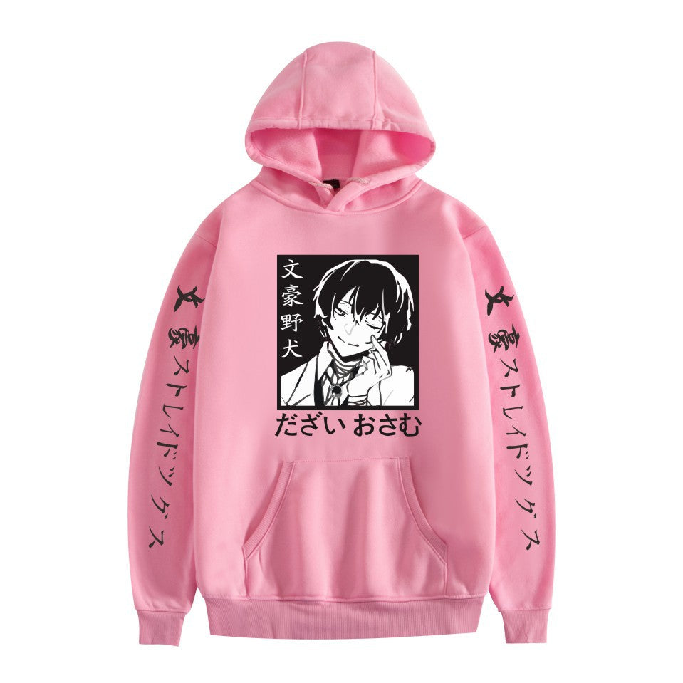 Unisex Dazai Anime Printed Hoodie