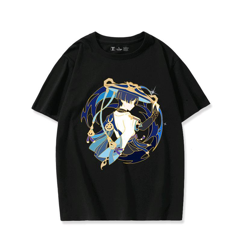 Unisex Game Scaramouche Cotton Short-sleeved T-shirt