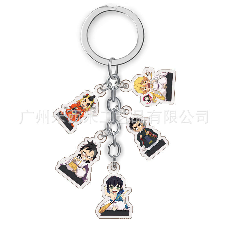 Anime Acrylic Keychain Pendant