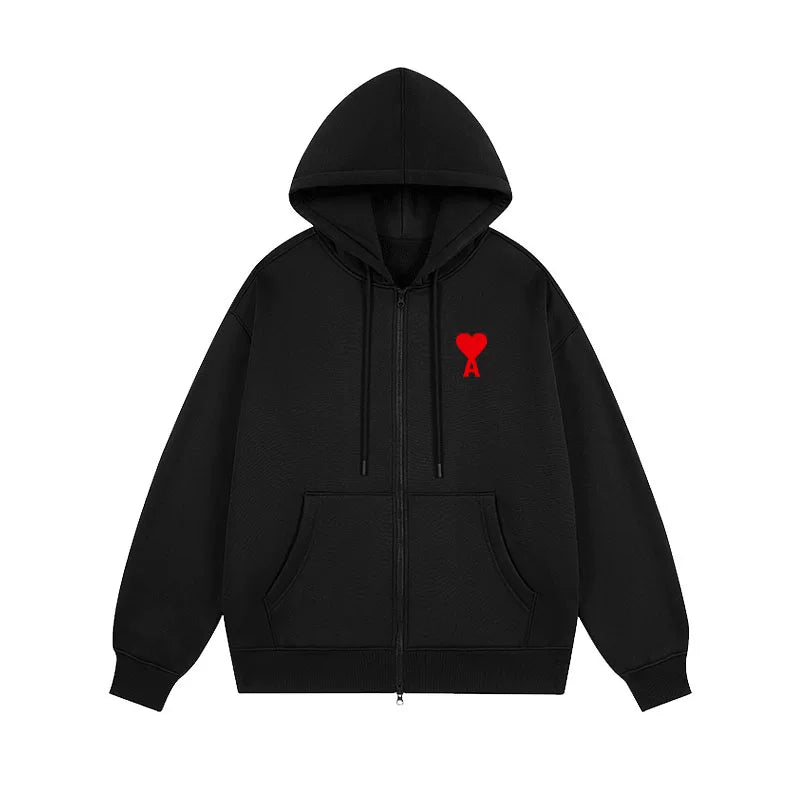 Haechan‌ Same Printed Zipper Hoodie Top