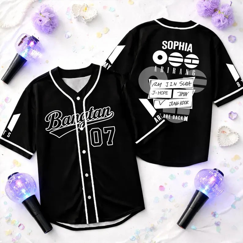 BANGTAN ARIRANG 07 Baseball Jersey Top