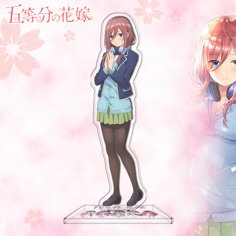 Nakano Anime Standing Card Figure