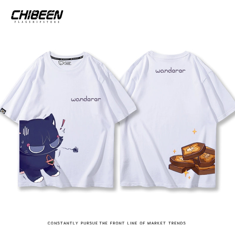 Game Wanderer Printed Short Sleeve T-Shirt